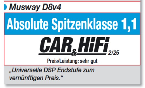 Test Car&Hifi D8v4